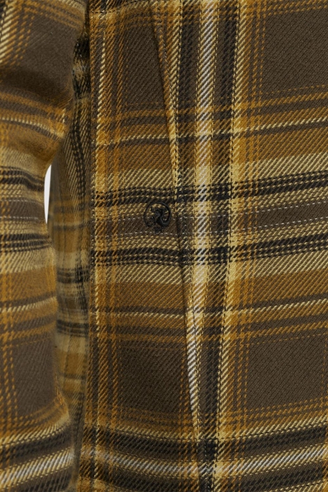Cast Iron long sleeve shirt brushed twill ch